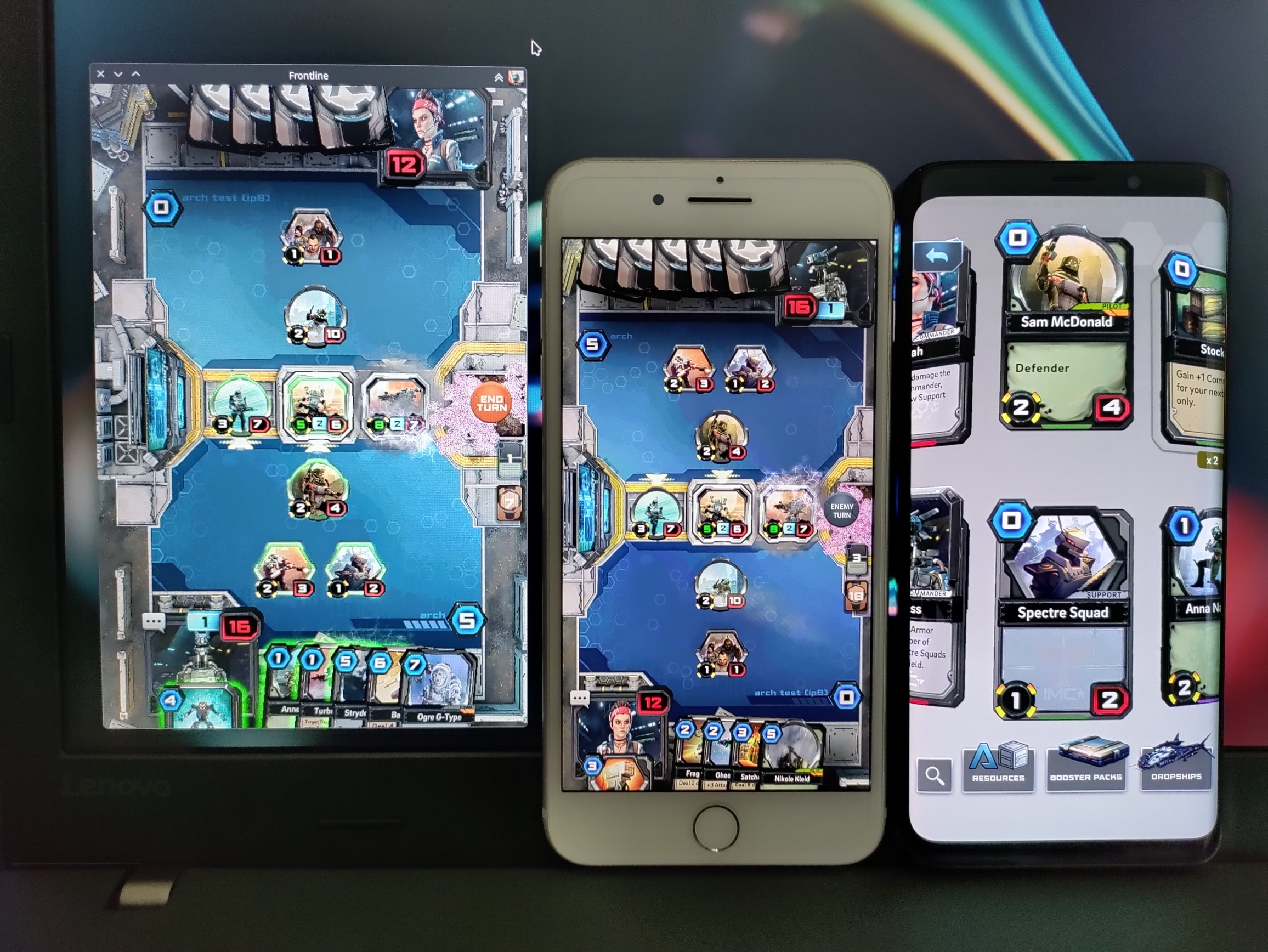 Frontline on multiple devices